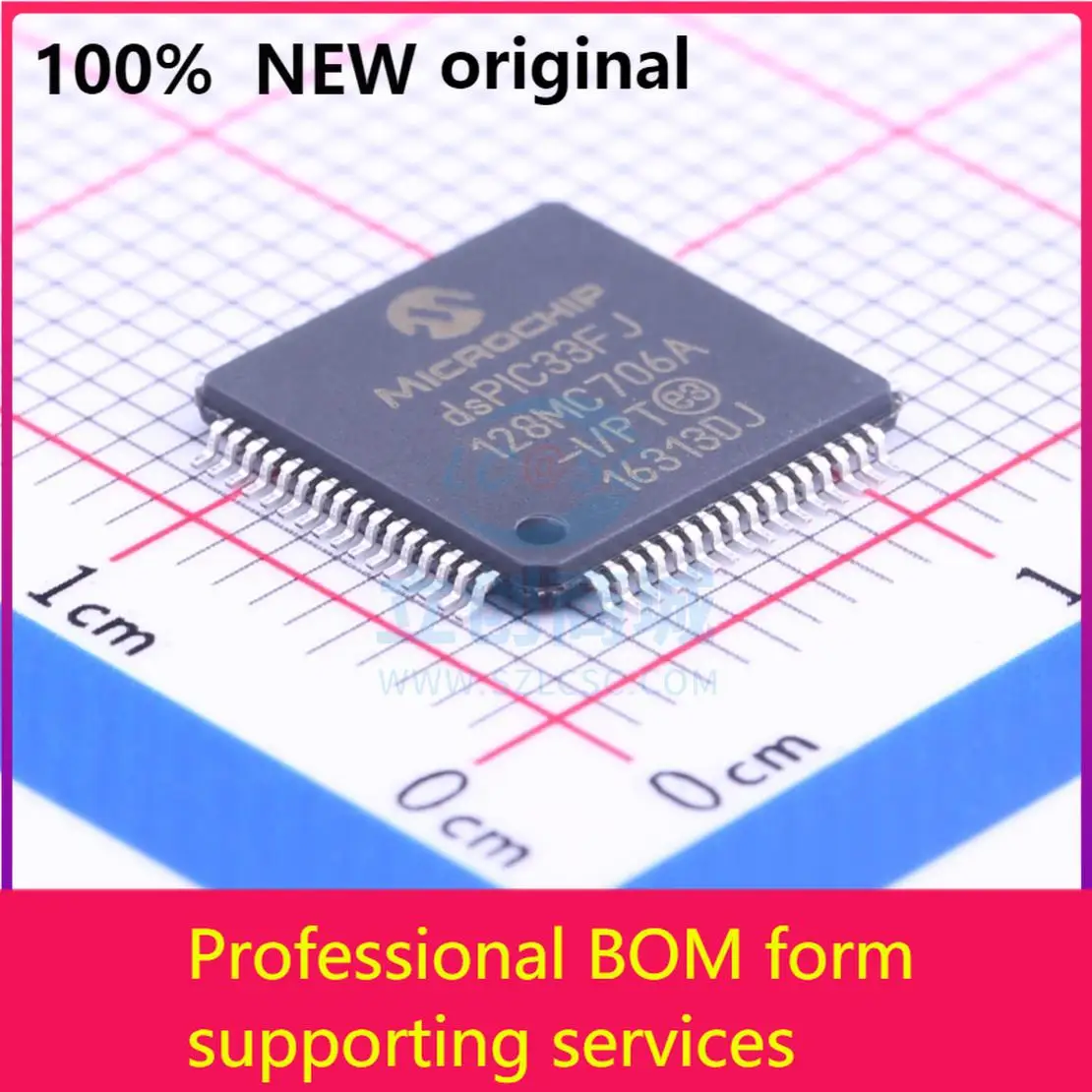 

DSPIC33FJ128MC706A-I/PT DSPIC33FJ128MC70New original IC chip 100% original