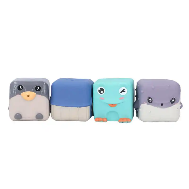 

Soft Building Blocks Sensory Block Toy for 6 Month Old+ Baby for Home Travel