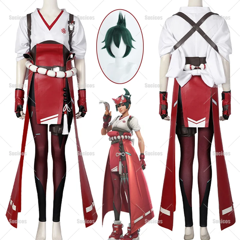 Игра Кирико Косплей Костюм Камори Пальто Парик Ролевая Для Хэллоуина