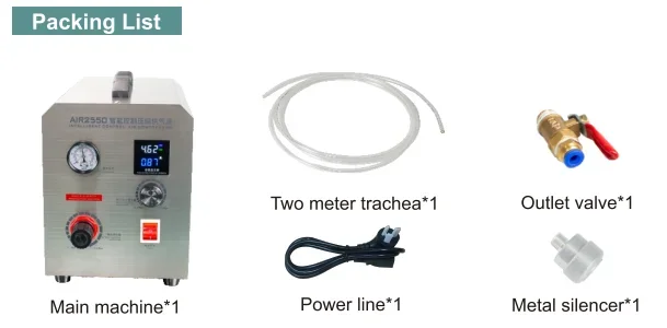 

Пневматическая сварочная головка XPGTool HT-SW01H/HT-SW02H/HT-SW02A