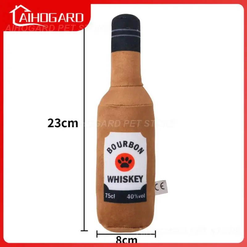 

Игрушка для собаки в виде бутылки вина, 7 × 23 см
