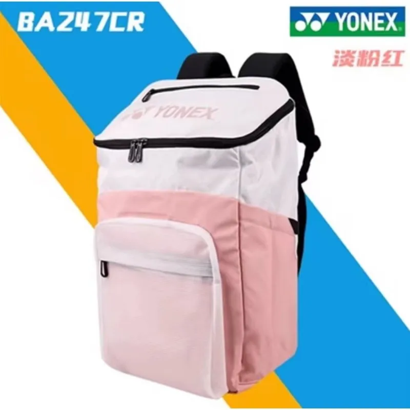 2023 New Yonex waterproof large capacity badminton bag Tennis bag for men and women large capacity