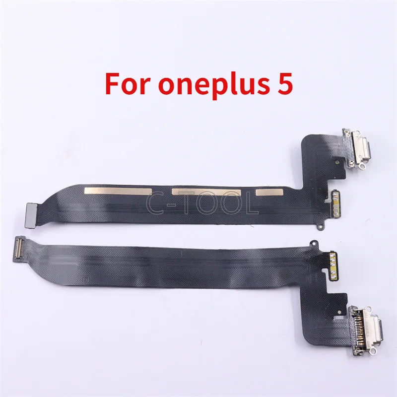 

1PC USB Charger Port Flex Cable For oneplus 5 Power Play Plus Dock Connector Charging Port Board