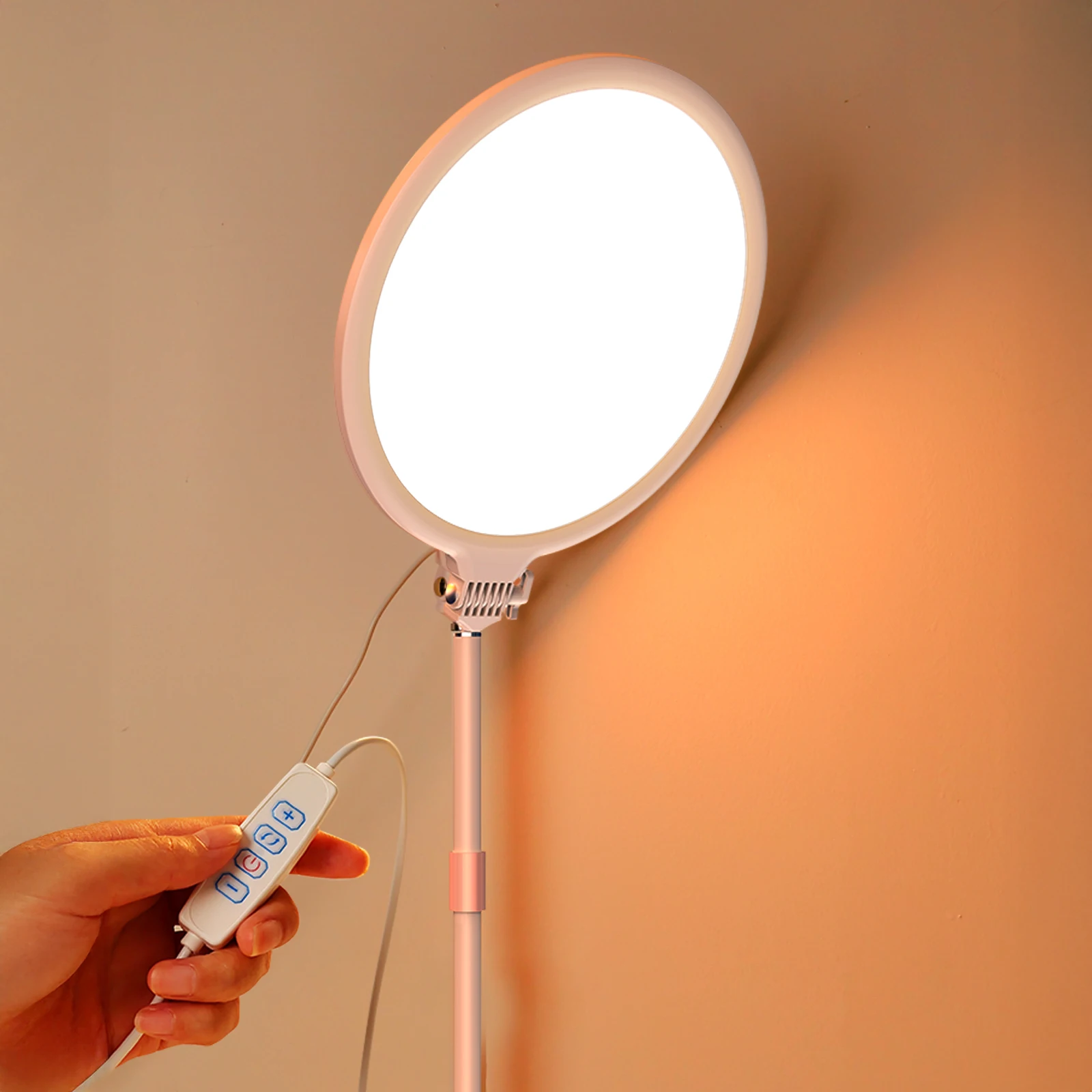 LUXCEO R8 Светодиодный кольцевой светильник 3000-6000K Освещение для фотосъемки Живая