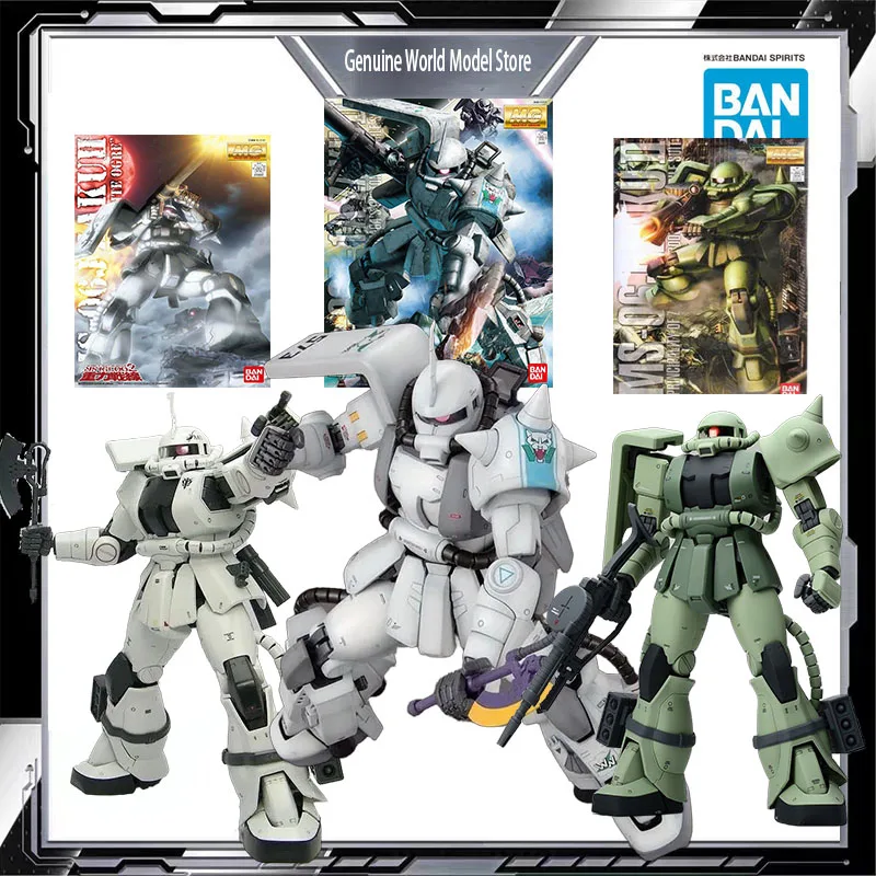 

Bandai Original MODEL KIT GUNDAM MG High Mobility Type 1/100 Anime Action Figure Assembly Model Toys Model Gifts For boys