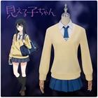 Аниме мируко-Чан юцуя Мико косплей костюм карнавал Хэллоуин наряд полный комплект женская униформа платье