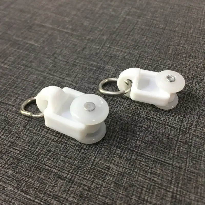 

10PCS Electric pulley wheel rail curtain rail accessories hanging round wheels