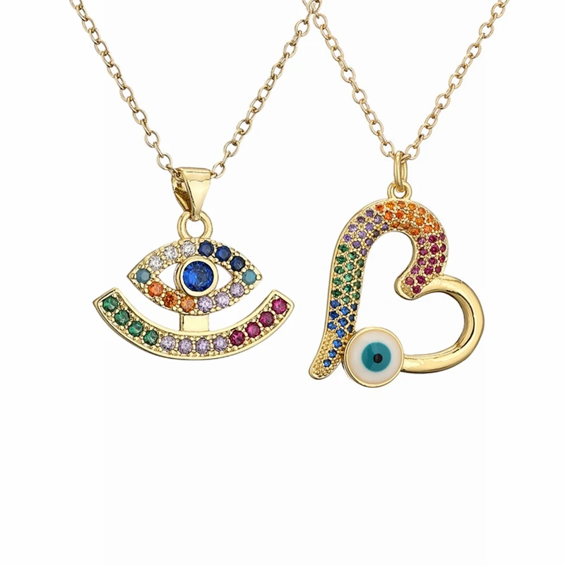 Недорогие изделия ожерелье с подвеской из медного циркония для женщин дизайн