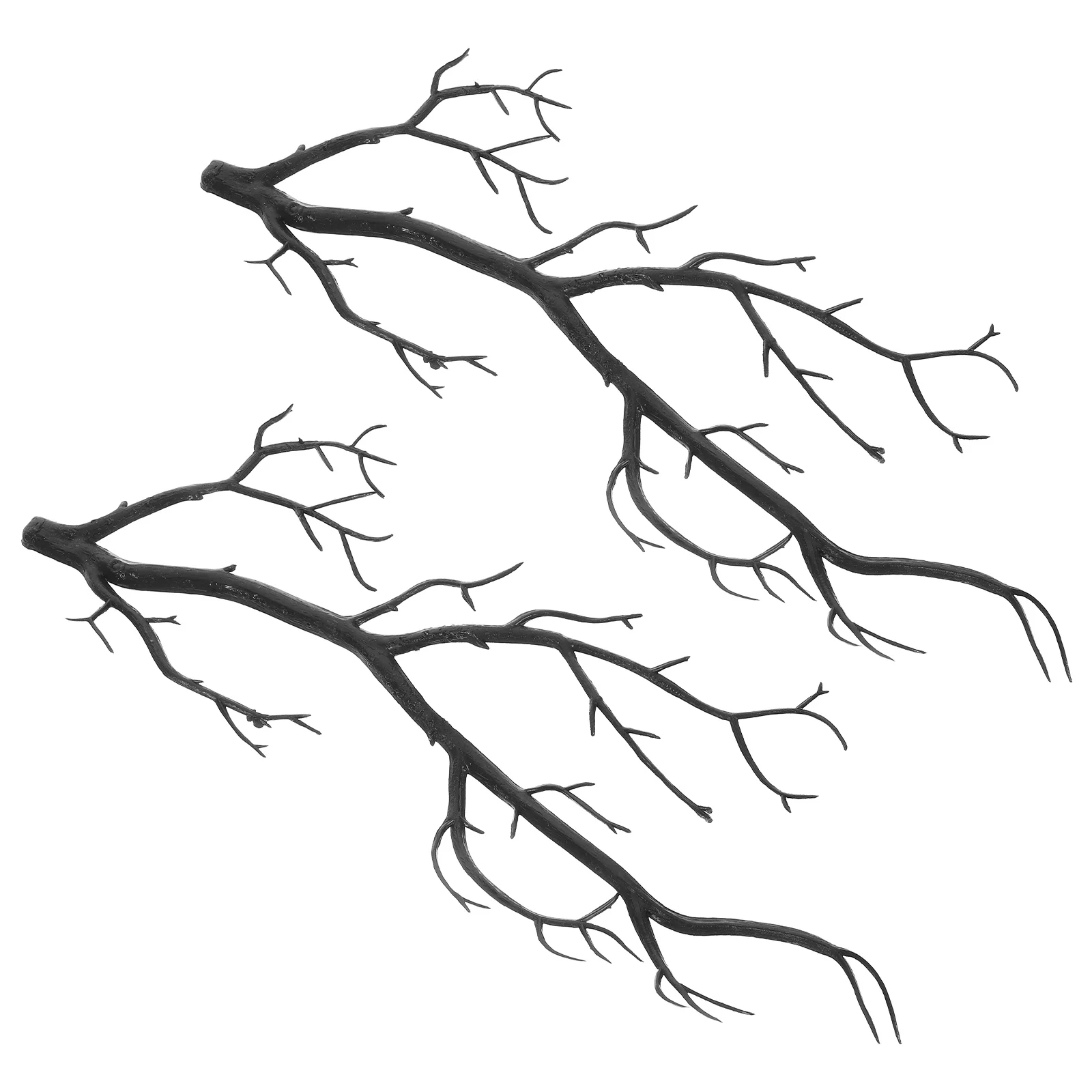 2 шт. имитация искусственных ветвей и мертвых сухих украшений для рождественской