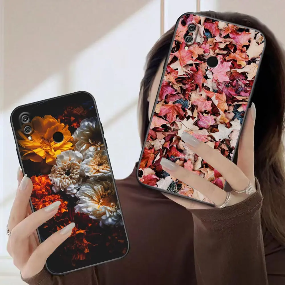 Красивые цветы ручная роспись искусство для Honor X40 X30 X20 X10 X9 X9A X8 X7 чехол V40 V30 V20 V10 V9