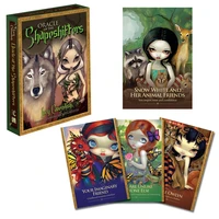oracle of the shapeshifters 44 cards fate divination tarot card table game with online guidebook for adult children board game