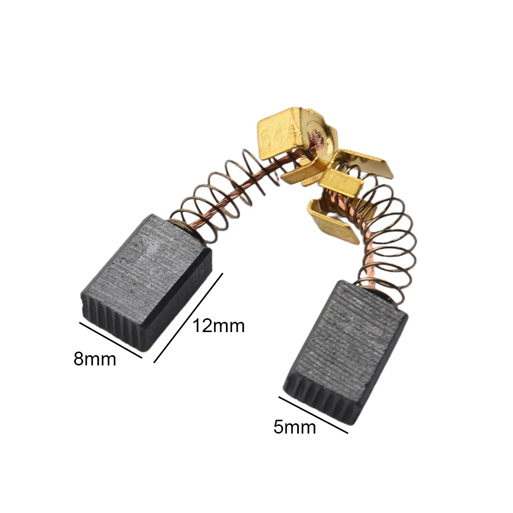 10 шт. угольные щетки для двигателя 5x8x12 мм CB57 CB64 CB75 CB85 191627 -8 191956 -9 Сменные
