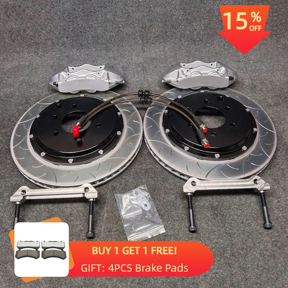 

OEM Aluminum GT4 Pot Caliper Big Brake Kit with 355*28mm Gragon Pattern Expanded Brake Discs for bmw e46 e36 e85 e86