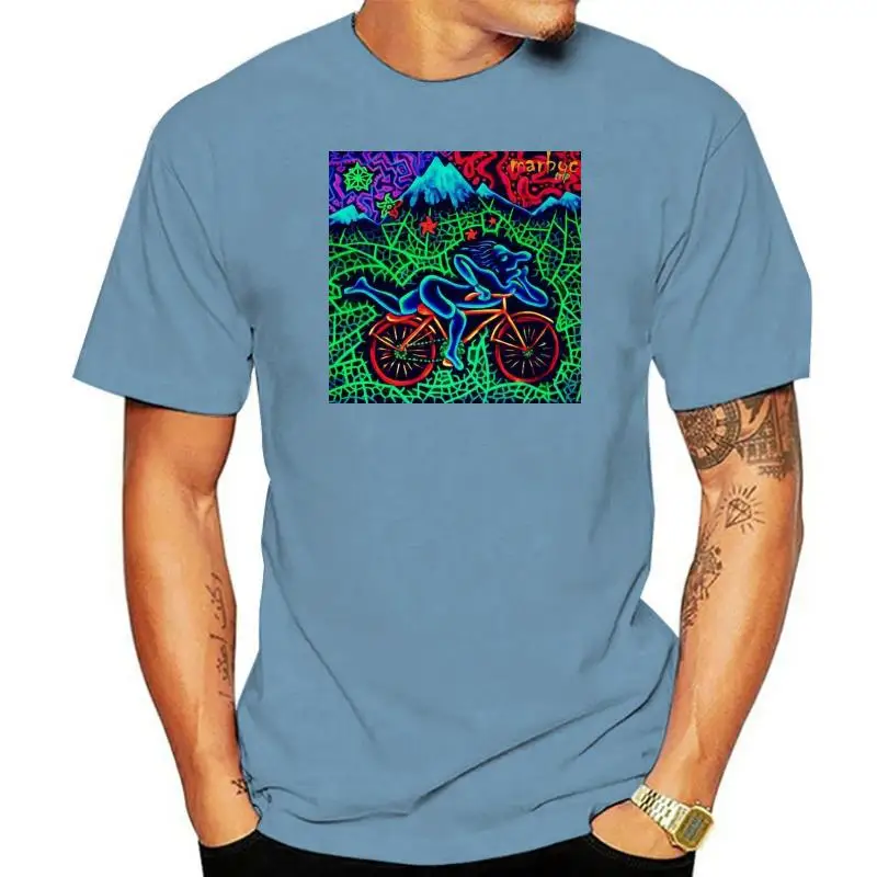 

Велосипедная футболка для повседневной езды на велосипеде LSD кислота DR Альберт фотокисловечерние DTG2