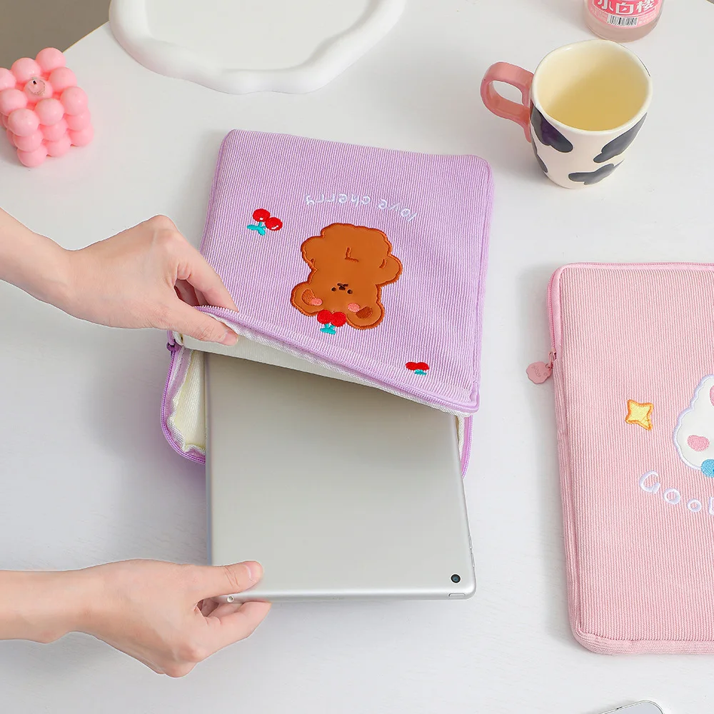 Cute Universal Sleeve Pouch for DEXP Ursus K51 H410 K41 R110 K21 H210 E210 M210 N310 N410 P510 10.1 Inch Tablet Inner Bag Case