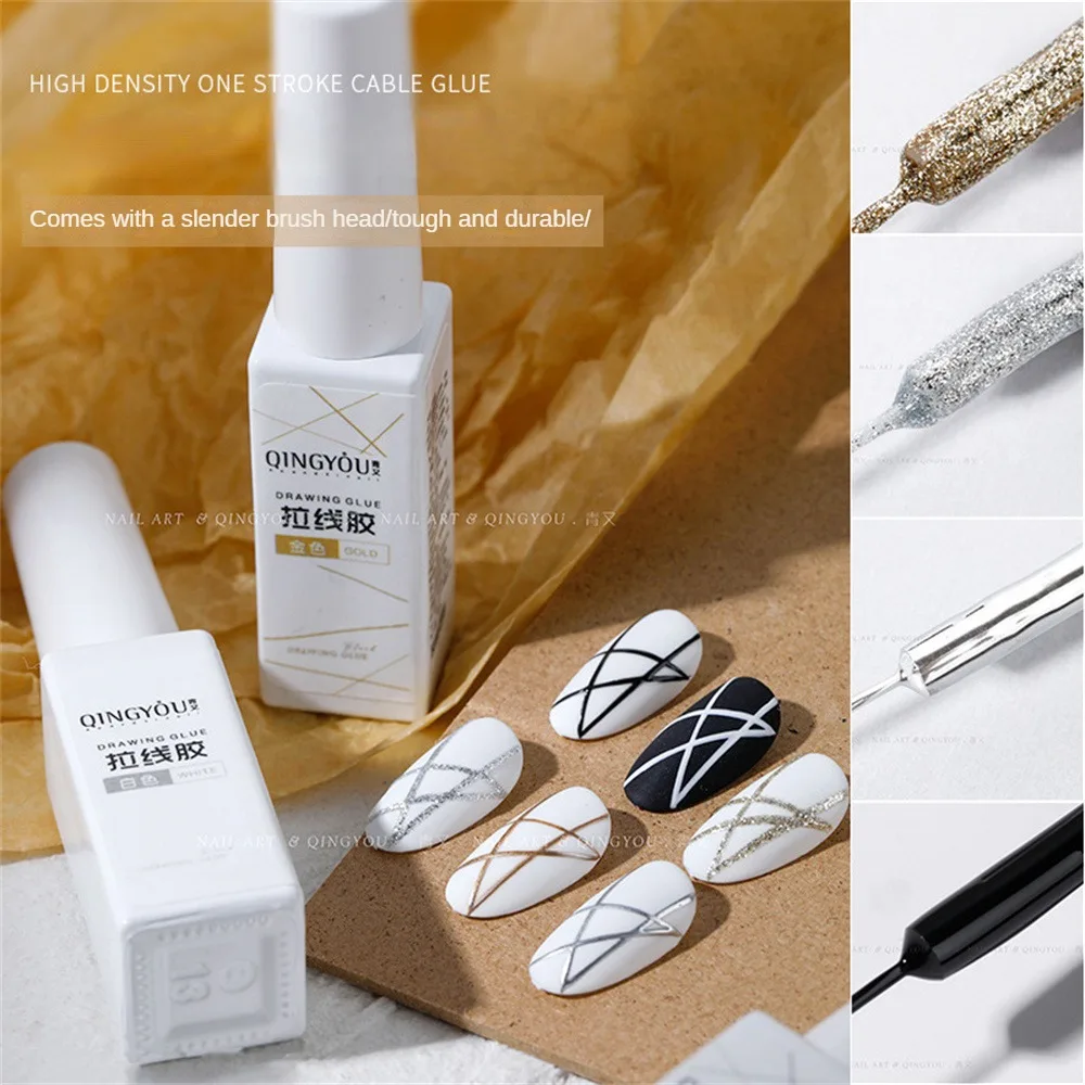 

Modeling Pull Glue Painted Pull String Nail Polish Glue Pull Wire Phototherapy Painted Glue Nail Art Manicure Nail Glue