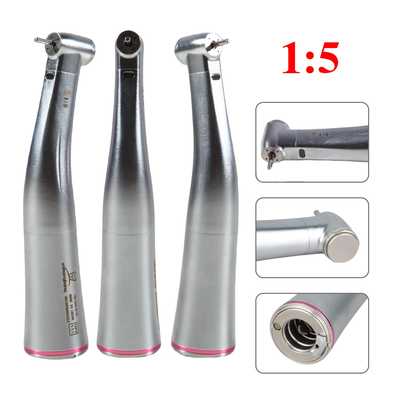 Стоматологический фрикционный наконечник для распыления красных колец