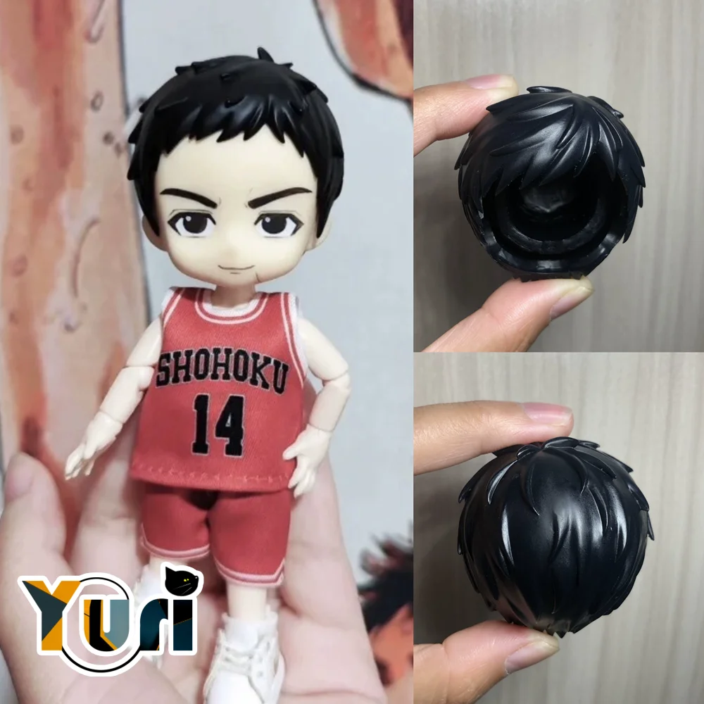 

Парик из аниме SLAM DUNK Aomine Daiki Mitsui Hisashi ручной работы OB11 OB22 с цветными волосами для косплея
