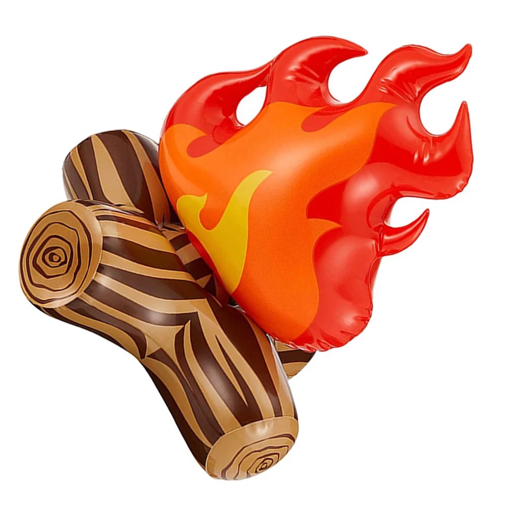 Украшение надувное пламя модель двора реквизит ПВХ костер кемпинг вечеринка