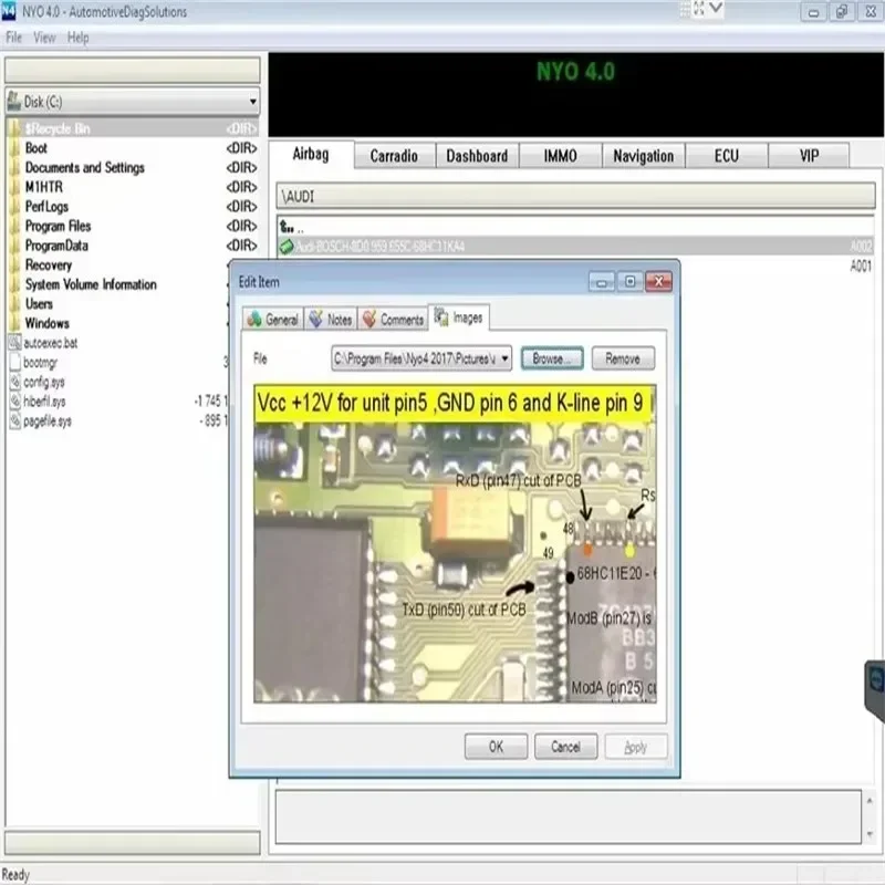 Новейшее диагностическое программное обеспечение NYO 4 0 инструменты для проверки