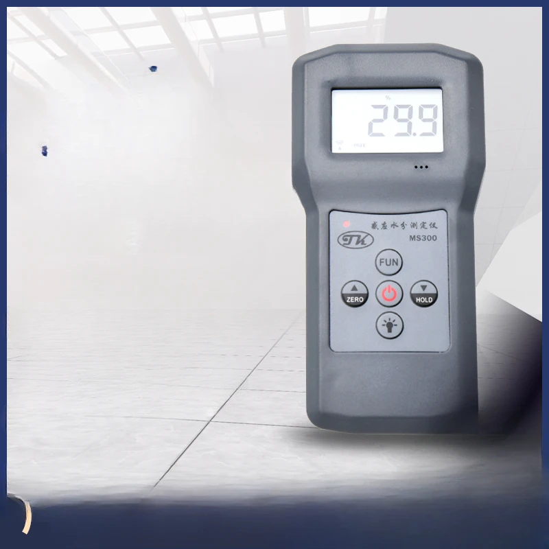 

MS300 wall and ground moisture meter Gypsum board flooring concrete marble moisture meter