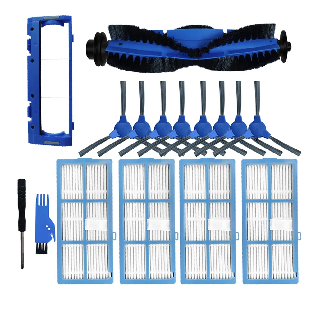 

Replacement Parts Main Brush Side Brushes HEPA Filters Compatible for DeenKee DK600 Robot Vacuum Cleaner Accessories