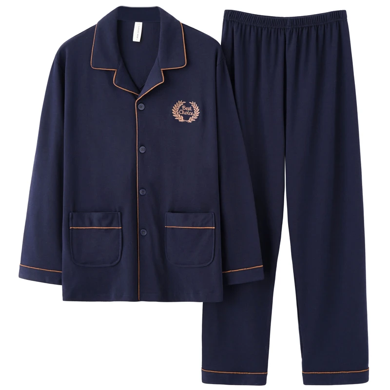 Весенне-осенний мужской кардиган с длинными рукавами для папы среднего и