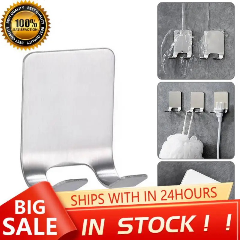 

3pcs Shaver Storage Rack Shelf Stainless Steel Razor Holder Wall Bathroom Hair Dryer Shaving Razor Stand Organizer Hanger Hooks