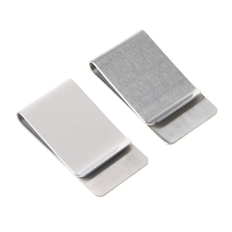 

Steel Simple Money Women Cash Clip Wallet Men For Fashion Holder High Clamp Clip Holder Pen Stainless Metal Quality Money Dollar