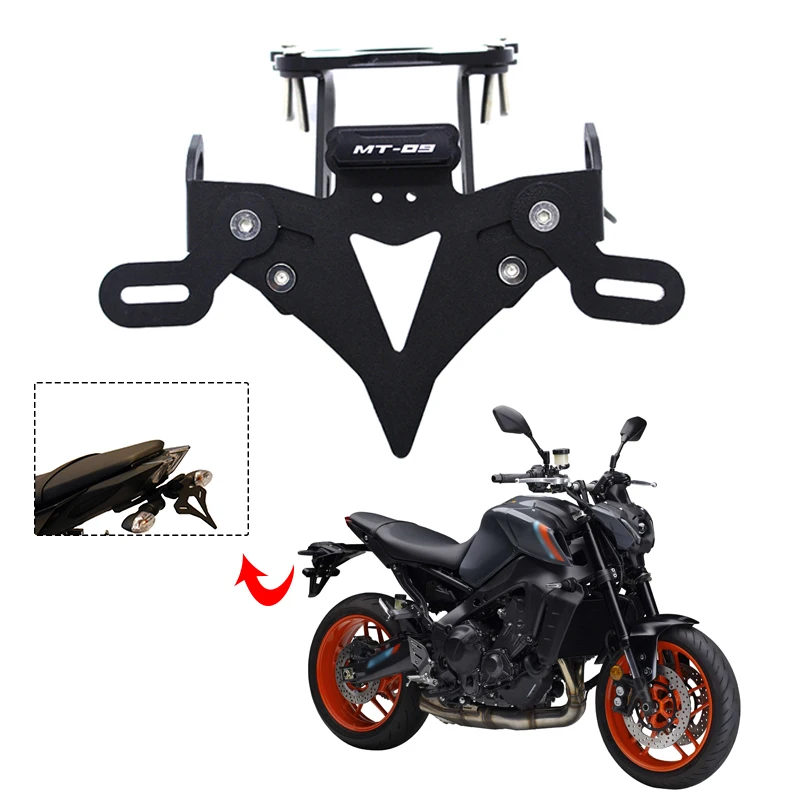 Для YAMAHA MT09 MT 09 2021-2022 держатель номерного знака аксессуары для мотоциклов