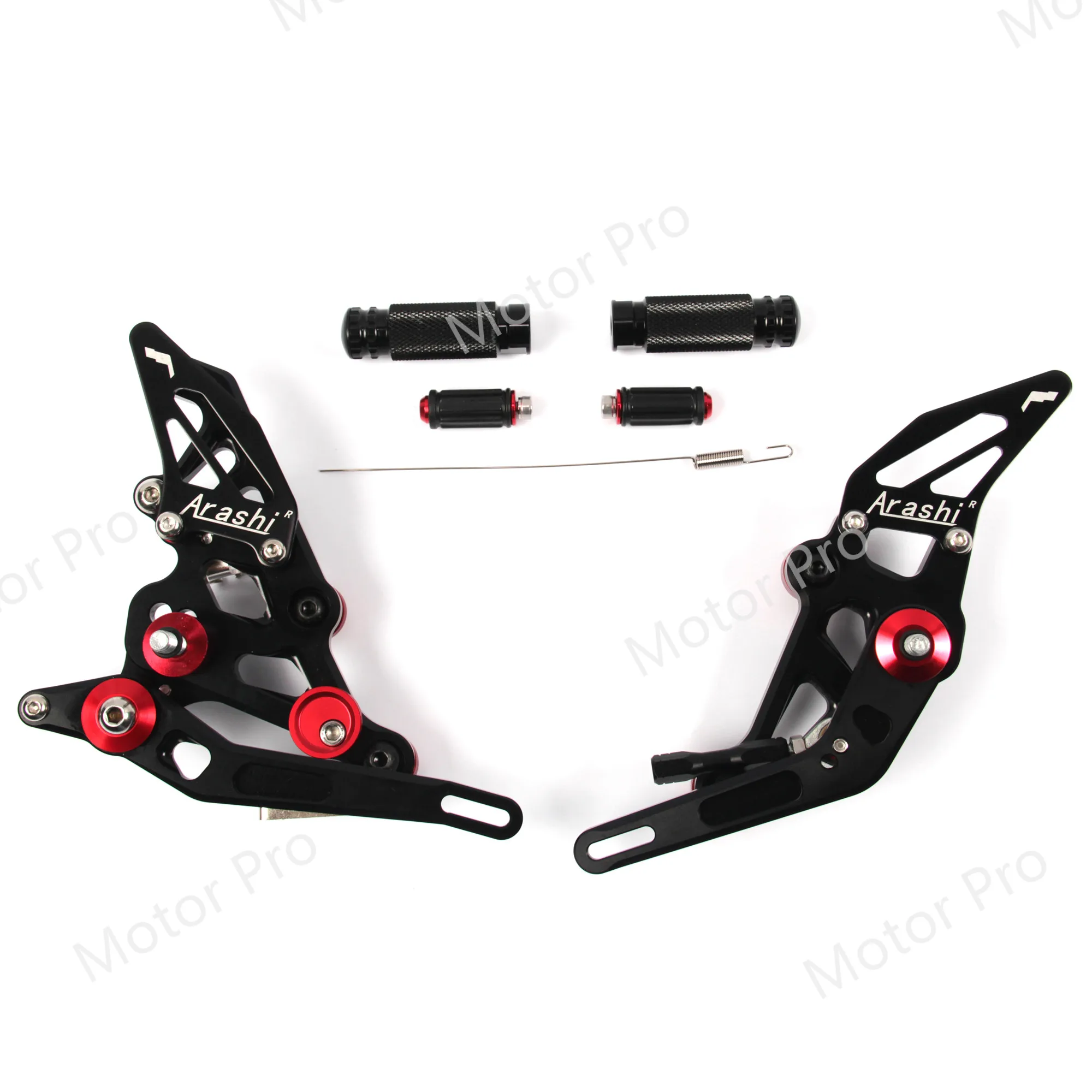 Регулируемые подножки для YAMAHA MT-07 FZ-07 2014-2021 аксессуары мотоциклов задняя педаль