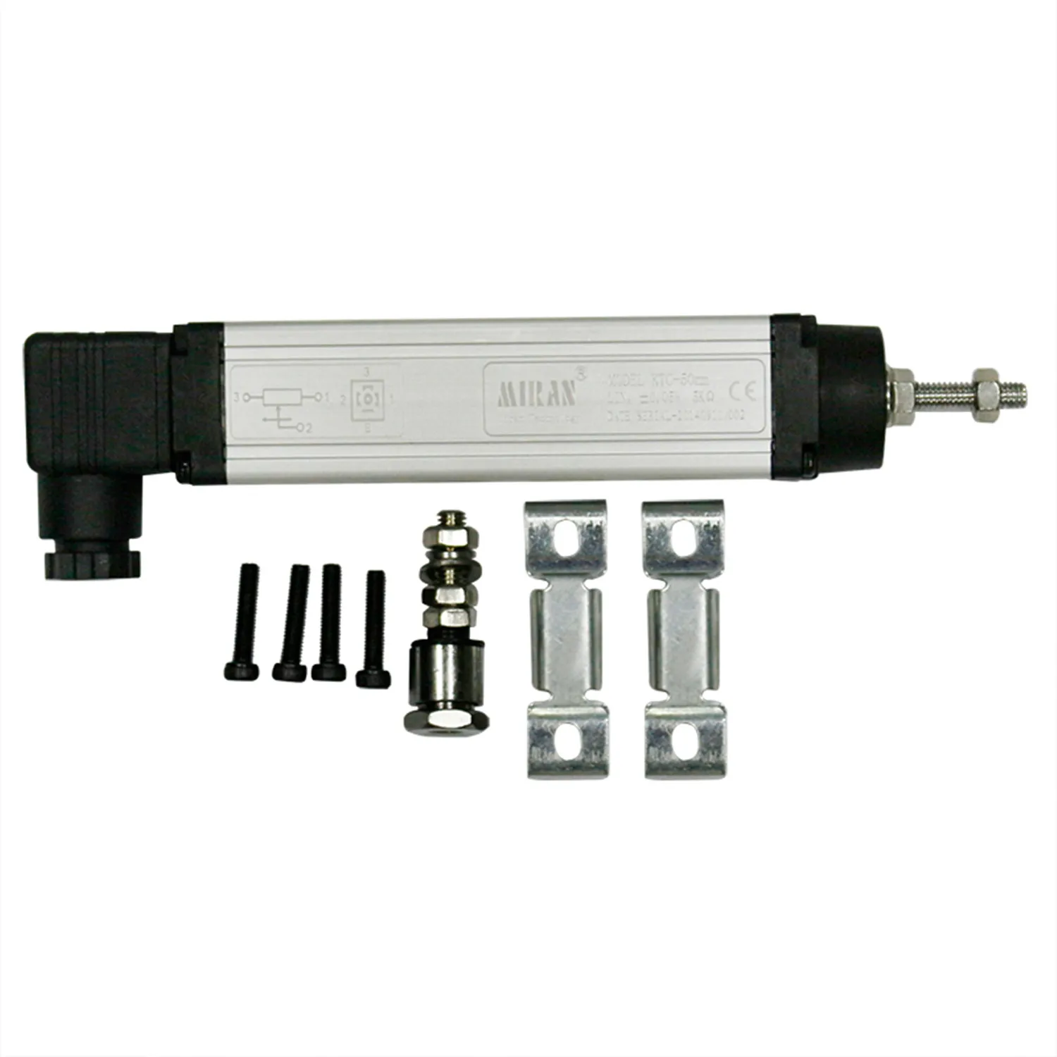 

KTC 350mm~550mm stroke Rod type position sensor linear encoder for footwear machines, EVA injection machines from Miran