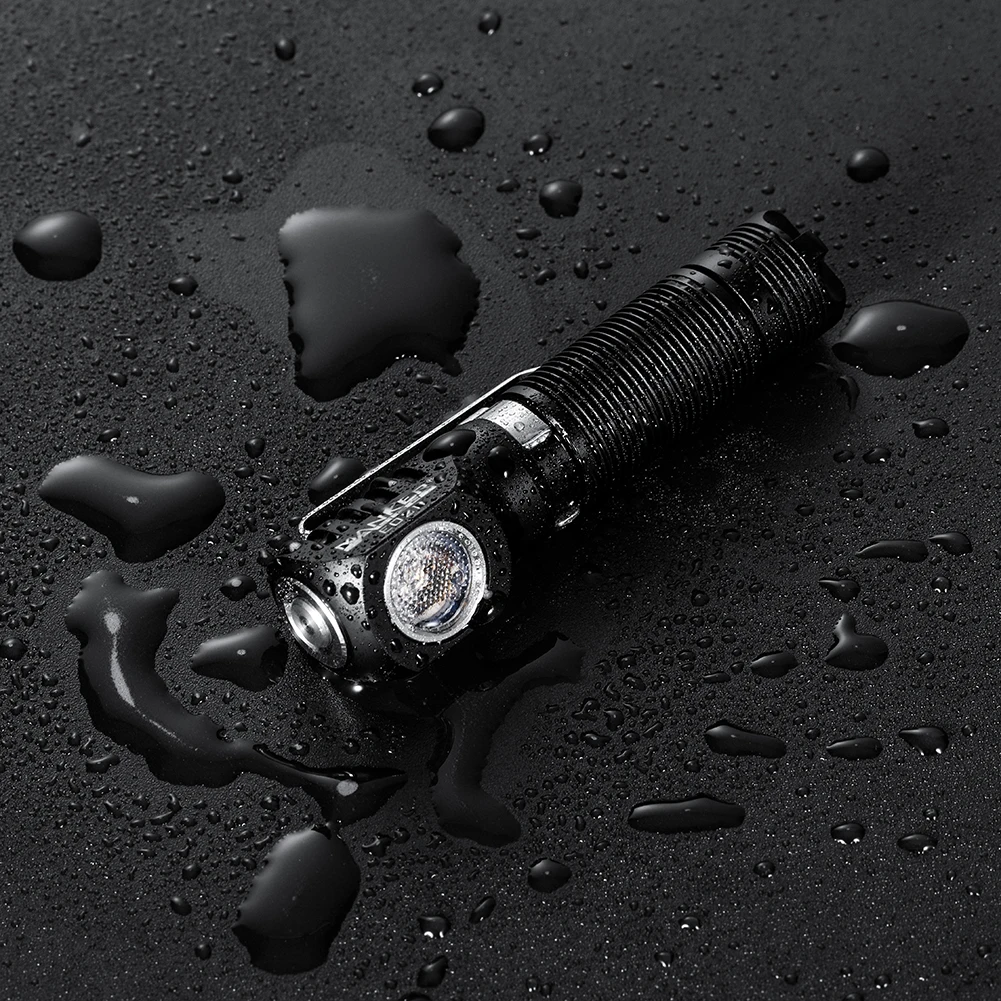 Manker E02 II 420LM Luminus SST20 LED Flashlight AAA/10440 Pocket EDC Mini Keychain Torch with Magnetic Tail &amp Reversible Clip |