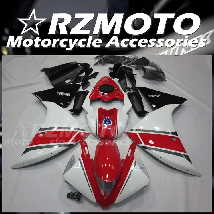 

Литьевая пресс-форма, новые обтекатели из АБС-пластика, подходят для YAMAHA YZF- R1 2012 2013 2014 12 13 14, кузов красного и белого цвета