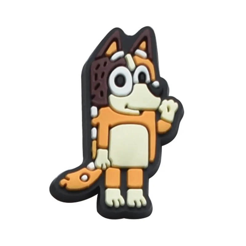 25pcs Cartoon Dogs PVC Shoe Charm for Croc Shoe Cute Puppy Original Ornaments Sneakers Accessories Decoration Christmas Gift