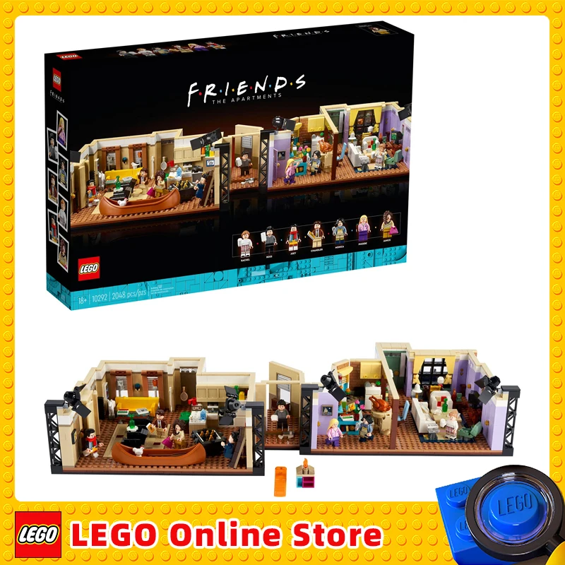 

LEGO Icons The Friends Apartments 10292 Building Blocks Creative Thinking Toys Set for Adults Kids Birthday Gift (2048 Pieces)