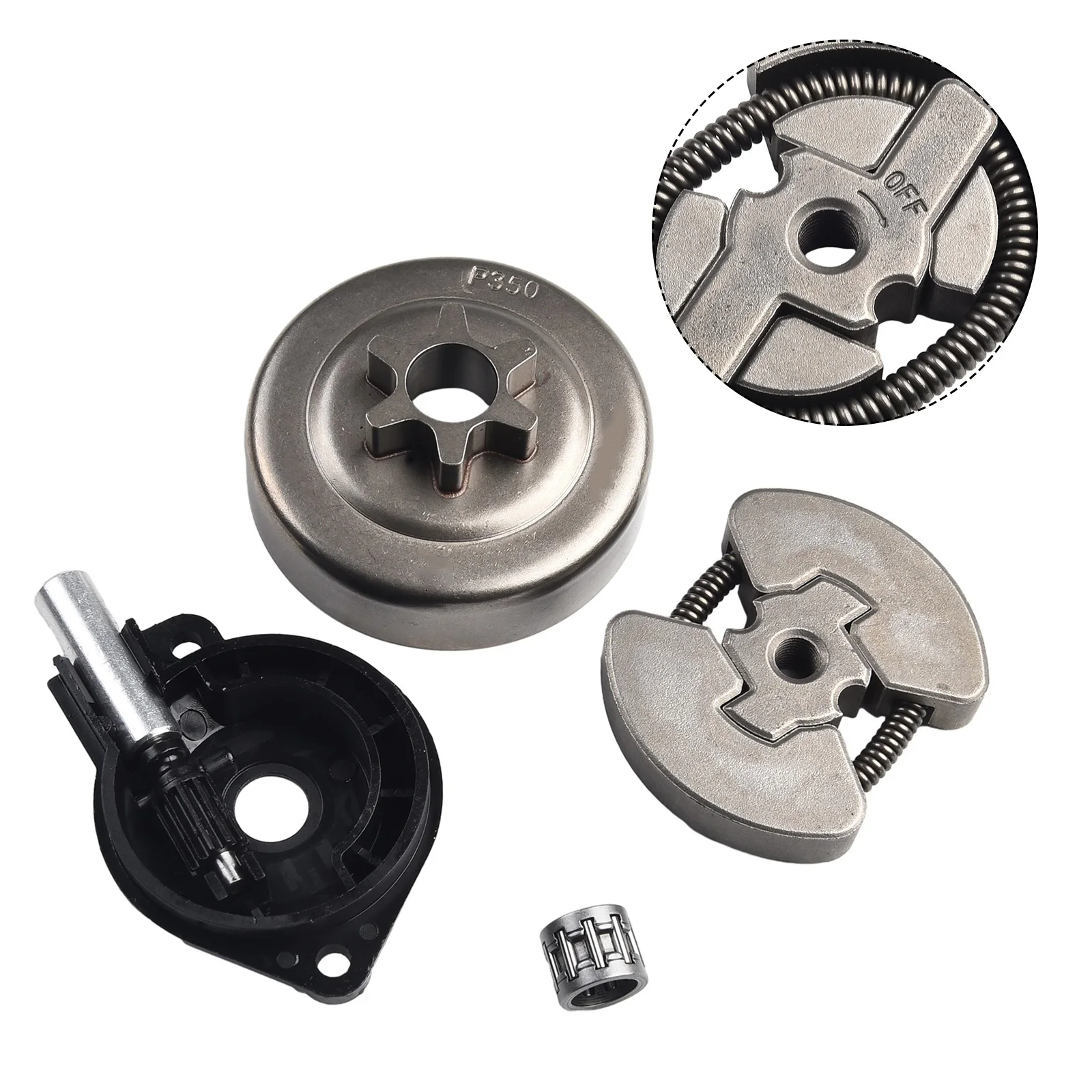 Масляный насос барабана цилиндра сцепления в сборе для бензопилы Mark II 120 надежный