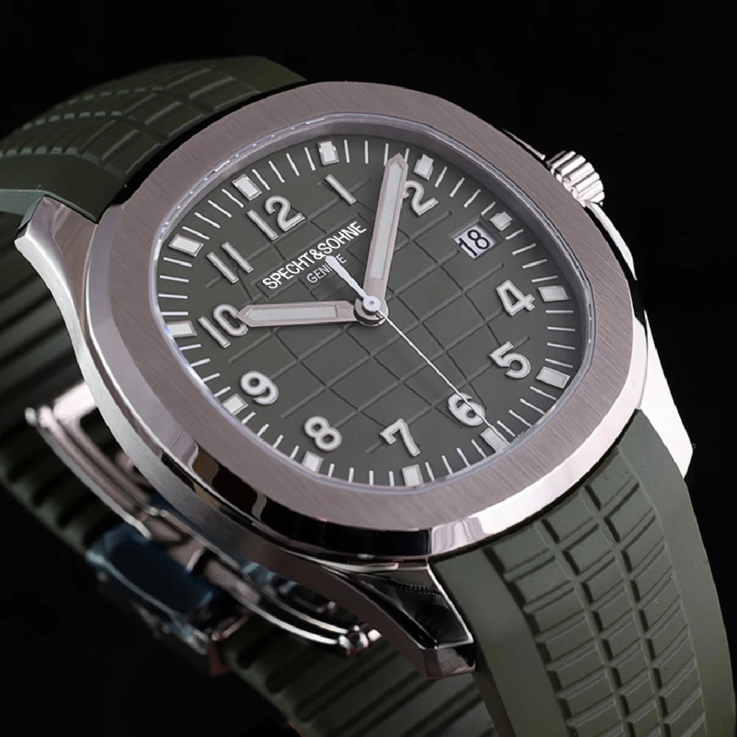 

Часы мужские механические с сапфировым стеклом, 10 АТМ