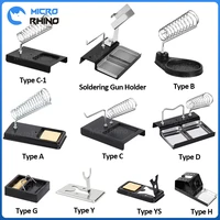 high temperature electric soldering iron stand holder metal pads generic support station solder sponge soldering iron station