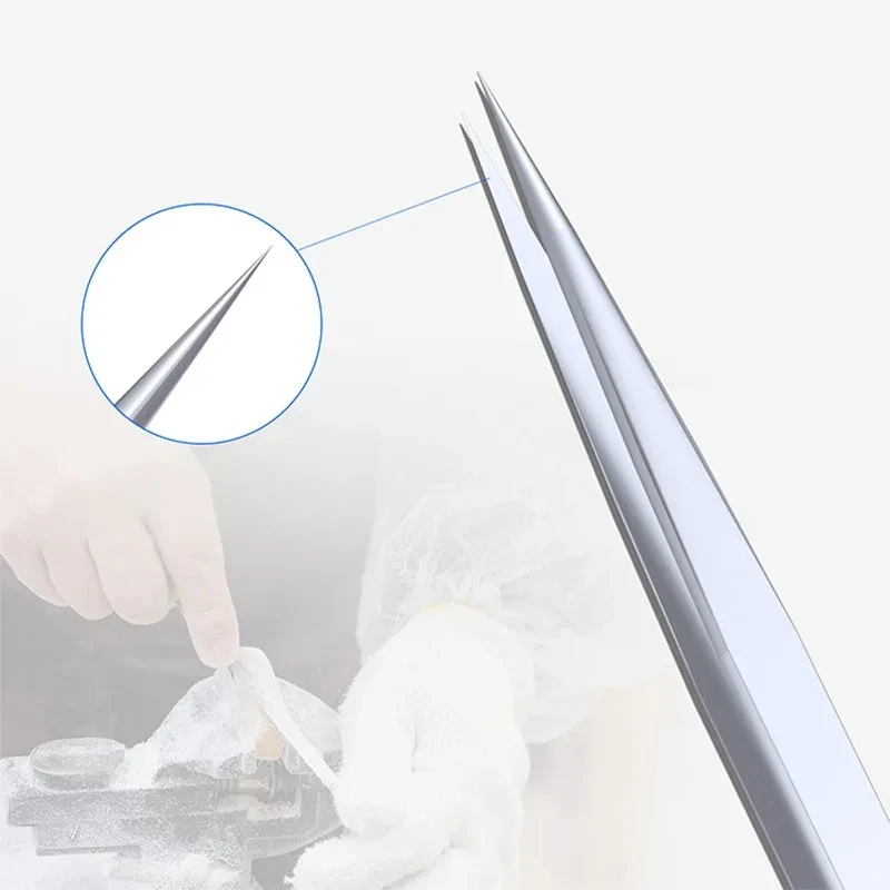 Ручной прецизионный пинцет AIXUN из легированной стали 0 1 мм 15 для материнской