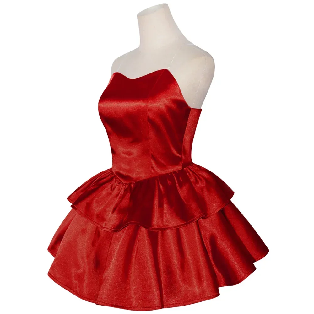 Аниме идеальный синий Kirigoe Mima косплей костюм для взрослых женщин платье униформа