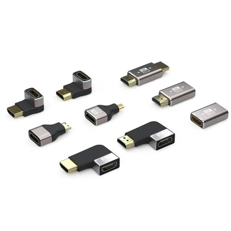 

2.1 Male to Female Connector Adapter, Support 8K@60Hz / 4K@120Hz