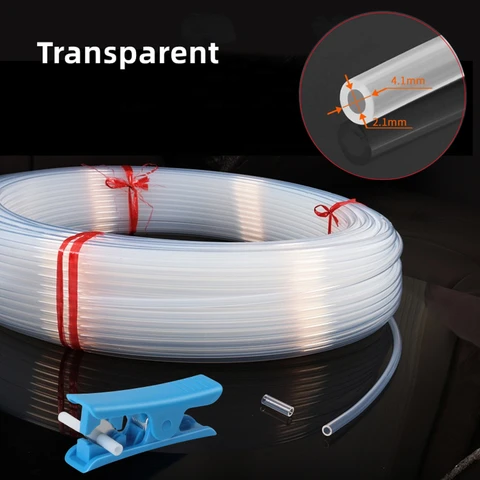 Трубка ПТФЭ для 3D-принтера Ender 3, 1/2/4 м