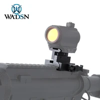wadsn qd scope mount red dot t1 t2 mro quick release base fit picatinnly rail height tilt adjustable hunting riflescope adapter