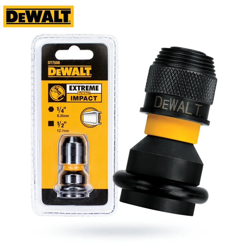 

Ударный адаптер DEWALT DT7508-QZ, противоударный адаптер для электрического гаечного ключа для DCF880 DCF922 DCF892 DCF894 1/4 дюйма с шестигранной головкой на 1/2 дюйма