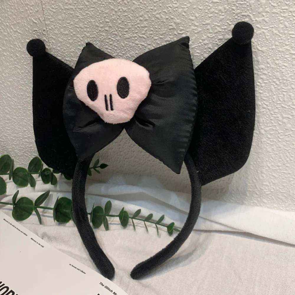 Cute Funny Skull Headwear Hairband Anime Melody Headband Cosplay Costume Halloween Prop Hair Accessories For Girl Fans Gifts