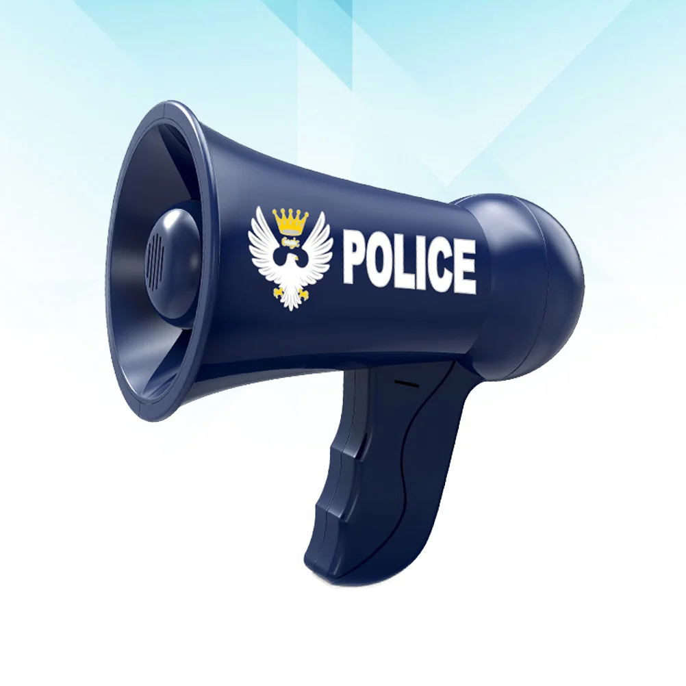 

Volume Control Childrens Toys Police Child Cosplay Loudspeaker Chargeable Kid
