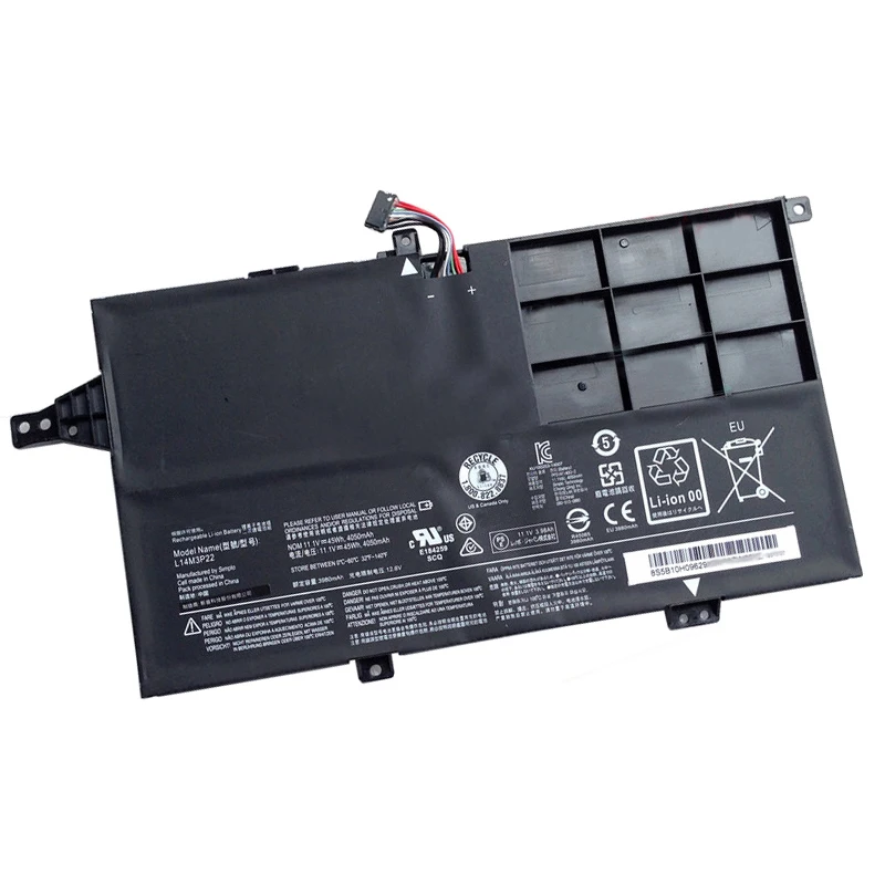 Новый аккумулятор для ноутбука L14M4P21 L14S3P21 L14M3P22 11 1 В 45 Вт/ч 7 4 в 60 Lenovo