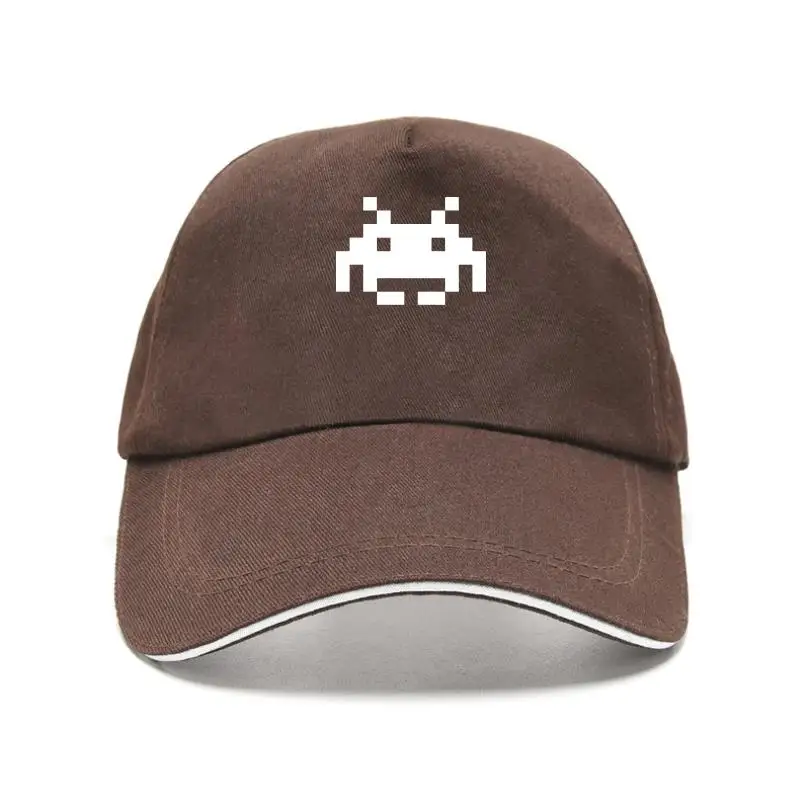 

Новая Кепка itte 8-bit Word pace Invader Retro Back Tee ize -3X en' Baeba cap печатная Кепка T Baeba Cap en