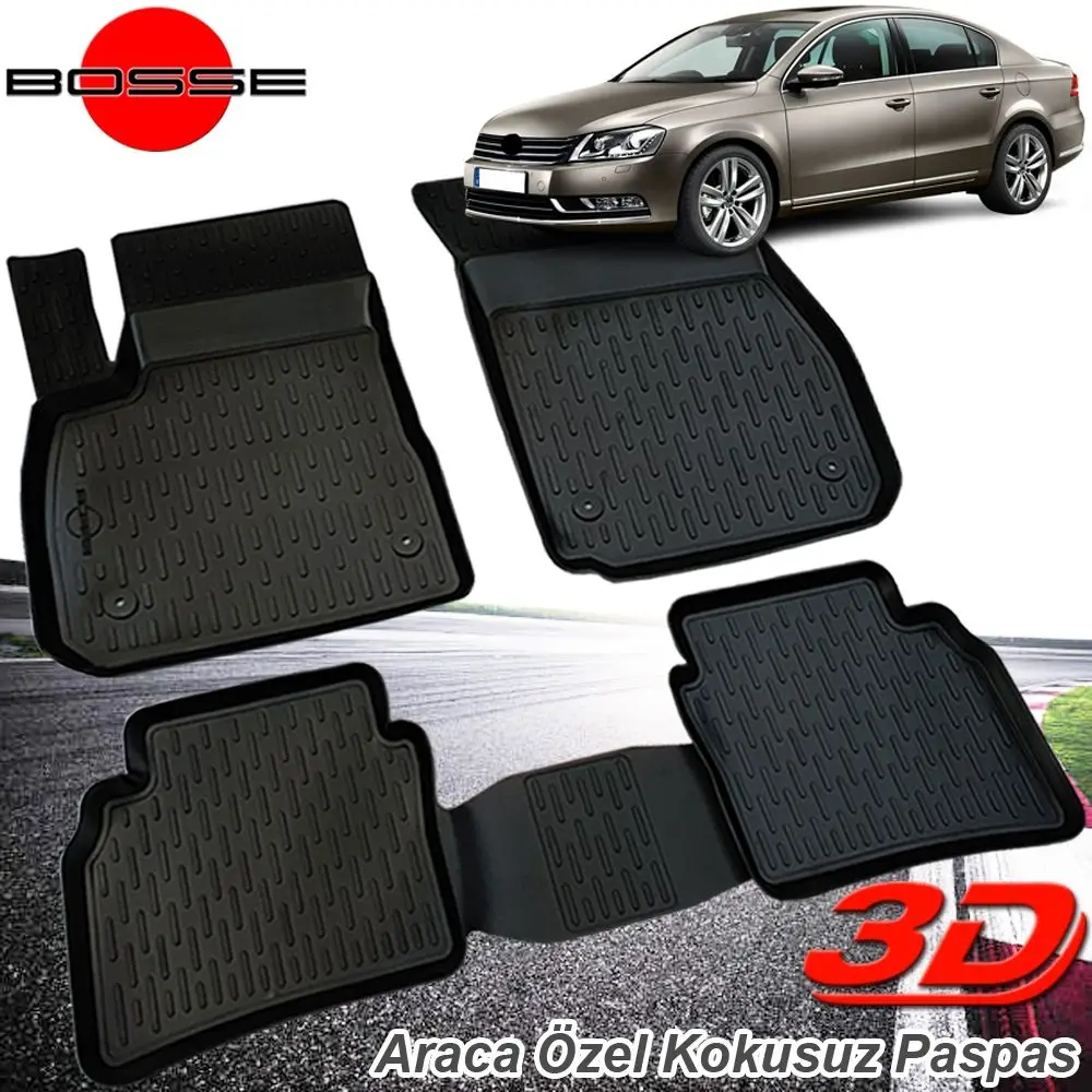 For VW Passat B7 Mat 3D Pool 2011 2014 From BOSSE | Автомобили и мотоциклы